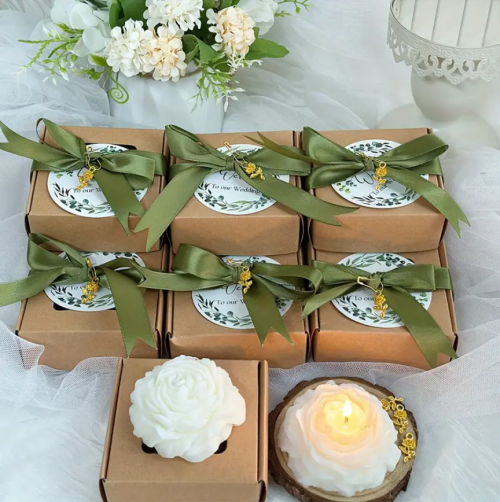 Peony Candle Thank You Gift – A Blooming Gesture of Gratitude